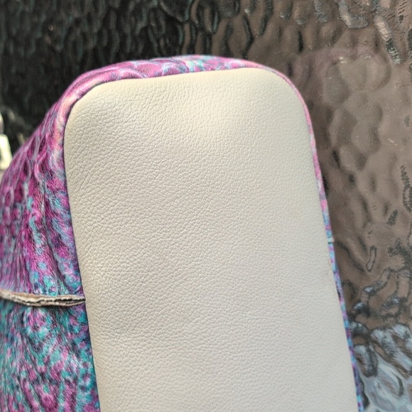 Aimee Kestenberg Beige and Purple Satchel - Picture 8 of 16